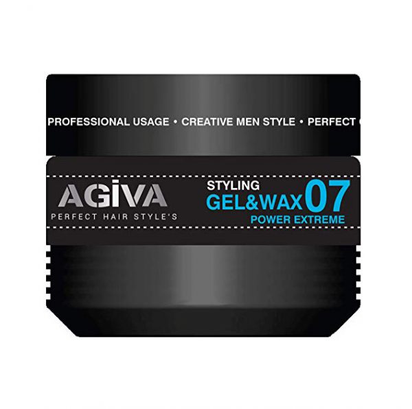 خرید و قیمت و مشخصات ژل و واکس مو حالت دهنده آگیوا AGIVA شماره 07 در فروشگاه زیبا مد