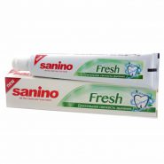 خرید و قیمت و مشخصات خمیر دندان سانینو sanino مدل Fresh حجم 100 میل در زیبا مد
