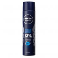 خرید و قیمت و مشخصات اسپری ضد تعریق مردانه NIVEA مدل FRESH ACTIVE حجم 200 میل در زیبا مد