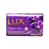 خرید و قیمت و مشخصات صابون لوکس LUX رایحه گل بنفشه بسته 6 عددی در زیبا مد
