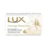 خرید و قیمت و مشخصات صابون لوکس LUX رایحه گل سفید حاوی کرم بسته 6 عددی در زیبا مد