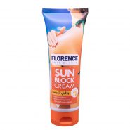 خرید و قیمت و مشخصات ضد آفتاب بدون رنگ فلورانس FLORENCE با SPF 75 حجم 100 میل در زیبا مد