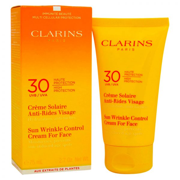 خرید و قیمت و مشخصات ضد آفتاب کلارنس CLARINS با SPF 30