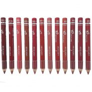 خرید و قیمت و مشخصات پک 12 عددی رژلب مدادی لیدی گاش LADY GOSH سری B در زیبا مد