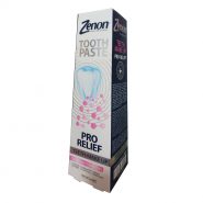 خرید و قیمت و مشخصات خمیر دندان پمپی سفید کننده زنون ZENON مدل PRO RELIFE در زیبامد