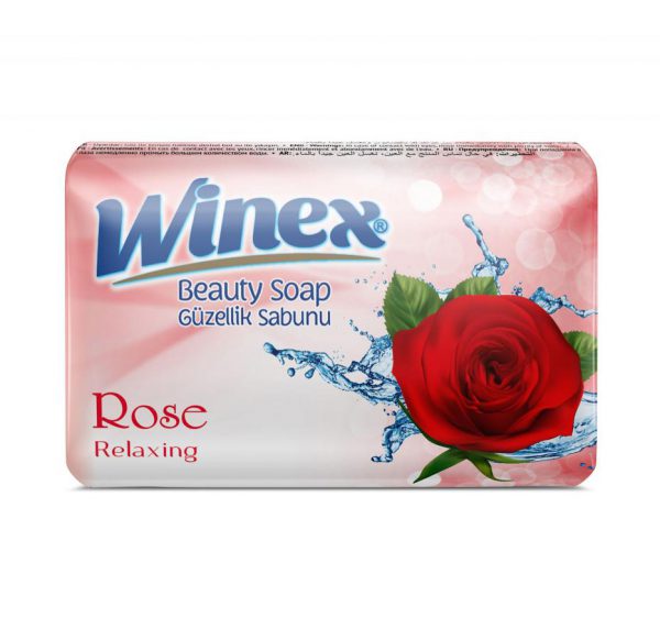 خرید و قیمت و مشخصات صابون حمام وینکس Winex رایحه گل رز بسته 6 عددی (75 گرمی) در زیبا مد