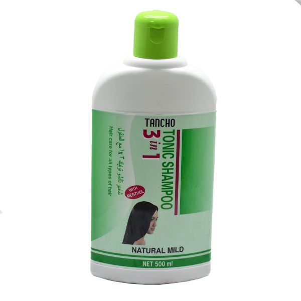 خرید و قیمت و مشخصات شامپو تانشو Tancho مدل TONIC SHAMPOO مناسب انواع موها در زیبا مد