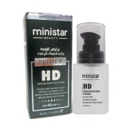 خرید و قیمت و مشخصات پرایمر مات کننده پوست (زیرساز آرایش) مینی استار ministar مدل HD در زیبا مد