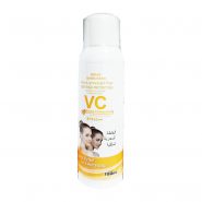 اسپری ضد آفتاب و سفید کننده صورت بو بدن ویتامین سی VC حجم 180 میلی لیتر