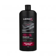 خرید و قیمت و مشخصات شامپو مو لروکس LEROX مدل Nurturing and Hair Care وزن 550 گرم در زیبا مد