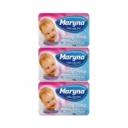 خرید و قیمت و مشخصات صابون بچه ماریانا Maryana بسته 6 عددی در زیبا مد.webp