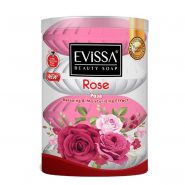 خرید و قیمت و مشخصات صابون اویسا EVISSA رایحه گل رز ROSE بسته 4 عددی در زیبا مد