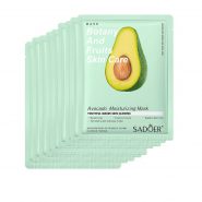 ماسک ورقه ای Sadoer مدل Avocado حجم 25 گرمی (بسته 10 عددی)