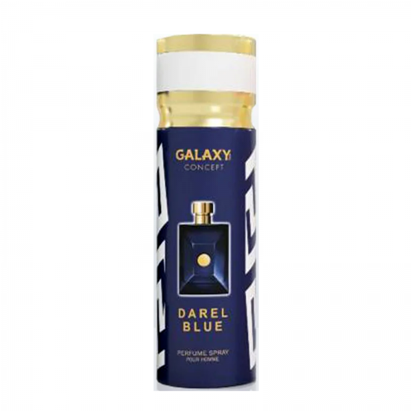 خرید قیمت و مشخصات اسپری خوشبو کننده مردانه گالکسی GALAXY مدل DAREL BLUE در زیبا مد
