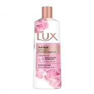 خرید و قیمت و مشخصات شامپو بدن لوکس LUX رایحه گل رز نرم Soft Rose حجم 500 میلی لیتر در زیبا مد