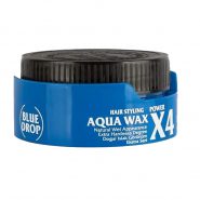 خرید و قیمت و مشخصات واکس حالت دهنده مو BLUE DROP مدل AQUA WAX قدرت X4 حجم 150 میل در زیبا مد
