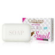 خرید و قیمت و مشخصات صابون ضد لک و شفاف کننده پوست کلاژن Collagen حلزون وزن 100 گرمی در زیبا مد