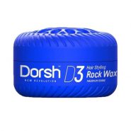 خرید و قیمت و مشخصات واکس حالت دهنده مو Dorsh مدل Rock Wax قدرت D3 حجم 150 میل در زیبا مد