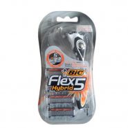 خرید و قیمت و مشخصات خود تراش بیک مدل Flex 5 به همراه تیغ یدک بسته 4 عددی در زیبا مد