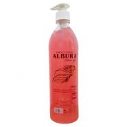 خرید و قیمت و مشخصات ژل حالت دهنده آلبورا ALBURA قرمز حاوی Keratin حجم 750 میلی لیتر در زیبا مد