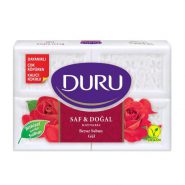 خرید و قیمت و مشخصات صابون رختشویی دورو DURU مدل SAF & DOGAL رایحه گل رز بسته ۴ عددی در زیبا مد