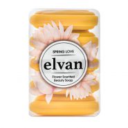 خرید و قیمت و مشخصات صابون کوچک الوان Elvan مدل Spring Love بسته 5 عددی (50 گرمی) در زیبا مد