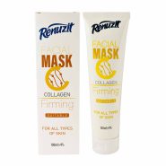 خرید و قیمت و مشخصات ماسک صورت رینوزیت Renuzit حاوی کلاژن حجم 100 میلی لیتر در زیبا مد