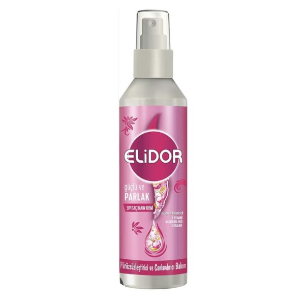 خرید و قیمت و مشخصات اسپری دوفاز الیدور ELiDOR حاوی ویتامین E مخصوص موهای خشک حجم 200 میل در زیبا مد