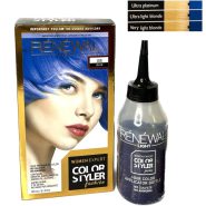 خرید و قیمت و مشخصات رنگ مو رنوال لایت RENEWAL LIGHT رنگ آبی شماره B5 در زیبا مد