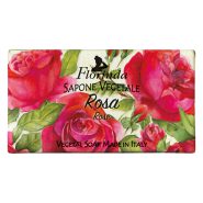 خرید و قیمت و مشخصات صابون خوشبو کننده، شستشو صورت و بدن فلوریندا Florinda رایحه گل رز Rosa وزن 293 گرم در زیبا مد