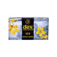 خرید و قیمت و مشخصات صابون دکس Dex مدل سری Luxury با رایحه نعنای هندی و خزه بلوط 150 گرم بسته 6 عددی در زیبا مد