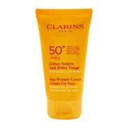 خرید و قیمت و مشخصات ضد آفتاب کلارنس CLARINS حاوی کرم پودر با SPF 50 در زیبا مد
