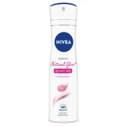 خرید و قیمت و مشخصات اسپری ضد تعریق زنانه نیوآ NIVEA مدل smooth skin natural glow در زیبا مد