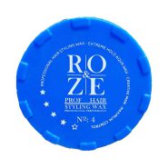 خرید و قیمت و مشخصات ژل واکس حالت دهنده مو RO&ZE رنگ آبی شماره 4 حجم 150 میل در زیبا مد